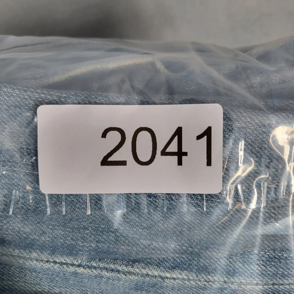 Levi's 511 Slim Jeans Men's 32x32 Blue Light Wash Denim 100% Cotton Skinny Distr